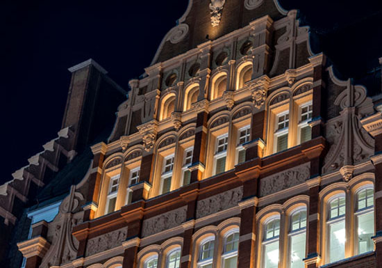 Conduit street Facade Lighting