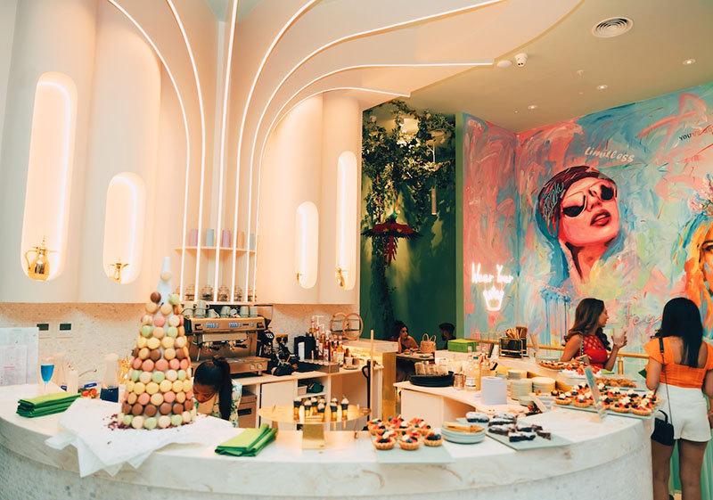 feya restaurant lighting design