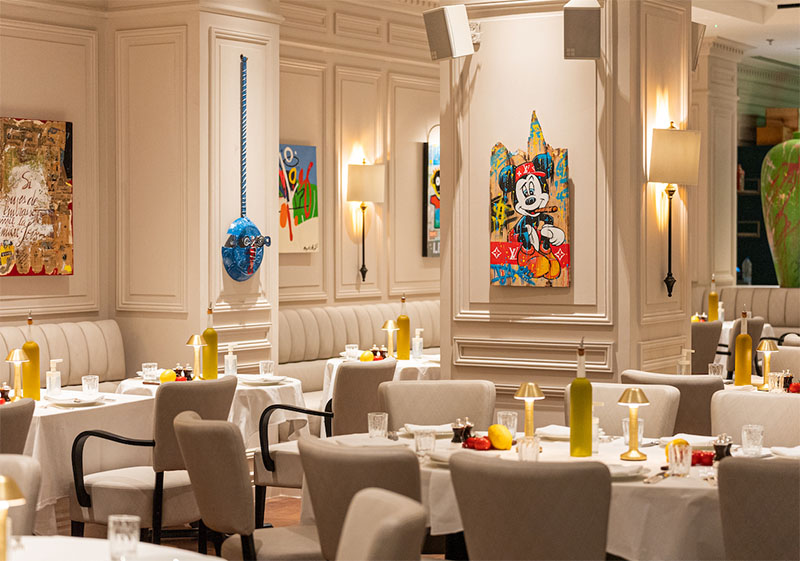 lpm restaurant london lighting design